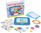 Spirograph Jr Bluey Toys - Toddler Arts and Crafts, Drawing Art Kit, Toddler Activities, Bluey Stickers, Drawing Pad, Jumbo Gears, Washable Markers, Unleash Your Child Inner Artist, Ages 3+