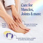 Dr. Bronner's - Organic Magic Balm - Arnica-Menthol, Made w/Organic Beeswax & Hemp Oil, Moisturizes & Soothes Hands, Face, & Body (2 oz, 2-Pack)