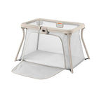 Chicco Alfa Lite Lightweight Travel Playard, Portable Playpen for Babies and Toddlers, Snap-Open/Compact Fold Design, 13 lbs., Baby Travel Essential | Dove/Beige