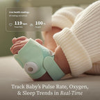 Owlet Dream Duo – FDA-Cleared Smart Baby Monitor with Sock & HD Video Cam 2K HD Video, Cry & Motion Alerts, Temp Monitoring