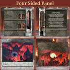 Book Nook Kits for Adults - Book Nook Kit Bookshelf Decor DIY Miniature House Kit for Bookshelf - Craft Kits for Adults Booknook Model Kits Tiny House Arts and Crafts (Ember Castle)