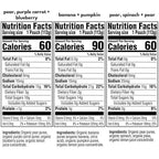 Plum Organics Variety Pack, 6+ Months – Fruit and Veggie Adventure Pack – Organic Baby Food Pouches, 4 oz Pouch, Pack of 18 (Amazon Exclusive)