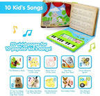 BEST LEARNING My First Piano Book - Educational Musical Toy for Toddlers Kids Ages 3-5 Years - Ideal 3, 4 Year Old Boy or Girl Birthday Present