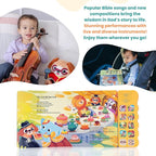 GO GO Bible Songs of Wisdom: Bible Songs Book for Toddlers, 8 Songs, Talking Books for Toddlers 2-4 Years, Sound Books, Sing Along Books, Baby Music Book, Christian Toys for Toddlers