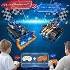 5in1 STEM Robot Building Kit, 560 PCS APP/Remote Control Mech RC Robotics for Kids Ages 8-12, Science Kit Coding Robots Toy Set, Birthday Gifts for Boys Age 8-14+