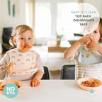 Loulou Lollipop Soft, Waterproof Silicone Feeding Bib for Babies and Toddlers