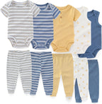 Unisex Baby Boy Girl Pants Sets 10 pack Cotton Casual New born Clothes Comfort Infant Outfit