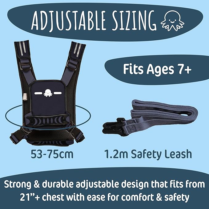 Hobbledehoo XL Child Harness, For Kids & Teenagers Aged 7+, Supporting Special Needs, Including Autism Safety Awareness