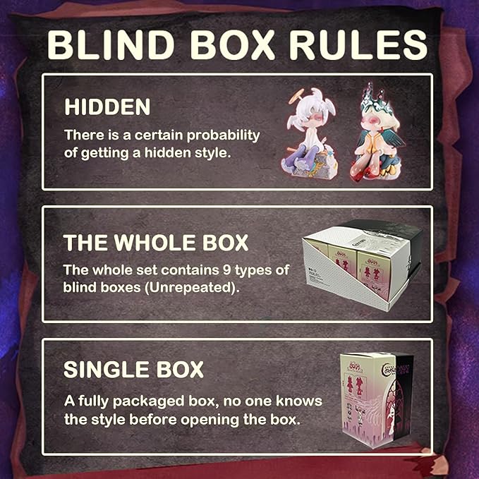 BEEMAI Aroma Princess Magic Town Series 9PCs (Set of 9 No Repeat) Blind Box Figures, Random Design Cute Figures Collectible Toys Birthday Gifts