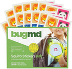 BugMD Squito Stickers Mosquito Repellent Patch Stickers for Kids (78 Stickers), Safe & Effective Insect Repellent Patches for Toddlers, Kids, Camping, Beach & Outdoor Essentials