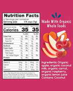 Amara Smoothie Melts - Carrot Raspberry - Baby Snacks Made With Fruits and Vegetables - Healthy Toddler Snacks For Your Kids Lunch Box - Organic Plant Based Yogurt Melts - 6 Resealable Bags