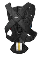 BabyBjörn Baby Carrier Mini, Black, 3D Mesh | Newborn Carrier (7-25 lbs), Ergonomic, Easy-to-Use
