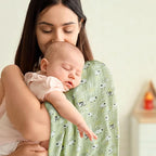 Muslin Swaddle Blankets for Newborn, 3 Pack Breathable Soft Receiving Blanket, Large 38 x 40 inches Swaddle Wrap Burping Clothes Diapers, Essentials Infant Shower Items, Toddler Gift (Cute Farm)