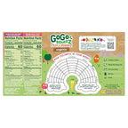 GoGo squeeZ Organic Fruit & veggieZ Applesauce and Puree Variety Pack, Pedal Peach and Boulder Berry, 3.2 oz (Pack of 12), Unsweetened Snacks for Kids, BPA Free Pouches