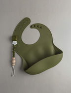 Loulou Lollipop Soft, Waterproof Silicone Feeding Bib