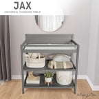 Dream On Me Jax Universal Changing table, Storm Grey