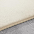 BALAPET Thick Memory Foam 71x59 Play Mat for Playpen, Super Soft Velvet Portable Baby Playpen Mat for Kids Toddler Crawling and Play, Non-Slip Bottom Playmat, Cream