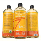Pure Castile Soap, Sweet Orange - No Palm Oil, GMO-Free - Gentle Liquid Soap For Sensitive Skin & Baby Wash - All Natural Vegan Formula with Organic Carrier Oils (33.8 fl oz)