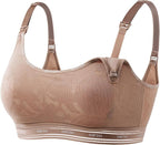 HOFISH Lace Nursing Bras for Breastfeeding, Thin and Breathable Nipple Pad Maternity Bra for Pregnancy