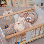 Reborn Baby Dolls – 20 Inch Real Baby Dolls That Look Real, Full Body Vinyl Girl Doll in Beige Outfit with Accessories, Gift for Girls Ages 3+, Pretend Play & Collectors