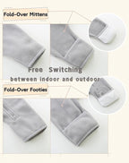 Newborn Baby Fleece Jumpsuit Girls Boys Winter Hooded Coverall Romper Cute Baby Snowsuit Clothes