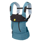 LÍLLÉbaby Complete All Seasons Ergonomic 6-in-1 Baby Carrier Newborn to Toddler - with Lumbar Support - for Children 7-45 Pounds - 360 Degree Baby Wearing - Inward & Outward Facing - Tiled Bluestone