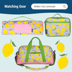 Wildkin 15-inch Kids Backpack – Durable, Padded, Adjustable for School & Travel - Lilac Lemonade