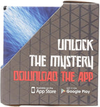 Shashibo Shape Shifting Box - Award-Winning Fidget Toy w/ 36 Rare Earth Magnets - Fidget Cube Transforms Into Over 70 Shapes, Sensory Toy Gift for Kids, Teens, and Adults (Blue Planet)