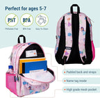 Wildkin 15-inch Kids Backpack – Durable, Padded, Adjustable for School & Travel - Fairy Garden
