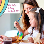 Unicorn Painting Kit for Girls - STEM Certified Unicorn Craft for Girls Ages 4-6 & up- Paint Your Own Arts and Crafts Includes 2 DIY Headbands & 8 Kids Painting Crafts for Fun Screen-Free Play