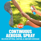 OFF! Insect Repellent Aerosol for Adults & Kids, Fragrance-Free Bug Spray for Everyday Protection from Mosquitoes and Ticks, 7.5 Oz