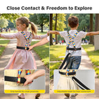 Safety Harness Leash for Kids with Autism, Special Needs and Older Children Ages 6-12 | Adjustable Teens Walking Harness with Grab Handle and Tether | Keep Active ADHD/ASD Autistic Kids Safe