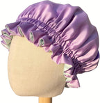 AKISS Baby Infant Newborn Toddler Satin Silk Hair Bonnet for Baby Girl Boy Sleeping Kids Cap Hat