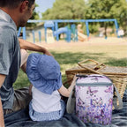 Breastmilk Bag with Ice Pack Fits 4 Bottles Up To 9 Ounce Insulated Breast Milk Cooler on the Go with Strap Baby Bottle Cooler Bag for Nursing Mom Daycare or Travel