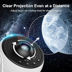 Planetarium Projector Pro for Bedroom, 13 in 1 Star Projector Galaxy Light, Ceiling Night Light Milky Way Mood Lighting with Timer, LED Space Galaxy Lamp Bedroom Room Decor for Adults Kids - White
