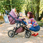 FEBSNOW 2 Pack Baby Wipes Container, Reusable Portable Wet Wipe Pouch, Wipe Dispenser Container, Baby Travel Wet Wipe Holder