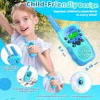 Vvinca Toys for Ages 5-7 Boys Girls, Rechargeable Walkie Talkies for Kids Long Range 22 CH 2 Way Kids Walkie Talkie with Flashlight for Camping Hiking Indoor Outdoor 3 4 5 6-12 Birthday
