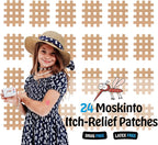 Moskinto The Original Itch Relief Patch, Mosquito Bite Patches for Kids and Adults, Instant Relief Natural Patches for Bug Bites, Travel Pack + Family Pack, Nude & Colorful Patches, 66 Count