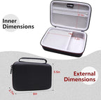 LTGEM Case Compatible with GiiKER Super Slide Puzzle Games, Black+Gray