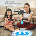 Drone With Camera 1080P for Kids And Adults, RC Quadcopter with Altitude Hold, Mini Drone With One Key Start, Waypoint Fly, Headless Mode, 3D Flip, 3 Speeds, Remote Control Drone for Beginners