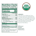 Little Bellies Organic Veggie Tubes Toddler Snack (Pack of 4 x 1.25 oz Individual Packs)