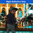 Accmor Anti Lost Wrist Link with Induction Lock, Upgraded Toddler Leash, Reflective Kids Wrist Leash for Baby, Child Walking Wristband Leashes with Magnetic Unlock Design for Boys, Dark Blue (6.5ft)