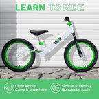 Balance Bike: for Big Kids Aged 4, 5, 6, 7, 8 and 9 Years Old - No Pedal Sport Training Bicycle | 16inch Wheel