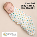 Baby Swaddle Sleep Sacks with Zipper - 3-Pack Swaddles for Newborns 0-3 Months, Infant, Baby Girls, Boys, Soft & Durable Newborn Sleep Sack, Easy Diaper Change Swaddling Blanket (Beach Day)