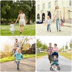 Toddler Leash for Walking, Toddler Safety Harnesses Leashes, Safety Harness with Lock for Kids, Anti Lost Wrist Link for Toddlers ，Upgrade with Reflective Tape Liner（6.5ft）for Kids