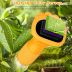 Microscope for Kids, Ahalfcit Microscope with 2'' Inch Screen -1000X Zoom Portable Camera, Birthday for 3 4 5 6 7 8 9 0 11 12 Years Old Kids,Science Educational Toys - Yellow