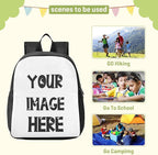 Toddler Backpack - Waterproof Mini Backpack for Boys/Girls, Cute Small Kindergarten Preschool Bag, 13 Inch