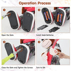 Dancing Monkey Plush Toy, Stuffed Toys, Dancing Singing, Body Shaking, and Guitar Shaking, Punk Molding, One Button Control, Children's Education Toys, Musical Intelligence Development