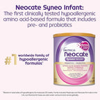 Neocate Syneo Infant - Hypoallergenic, Dairy-free, Amino Acid-Based Baby Formula with Prebiotic Fiber, Probiotics & DHA/ARA - Food Allergy-Friendly Formula - 14.1 oz (Pack of 4)