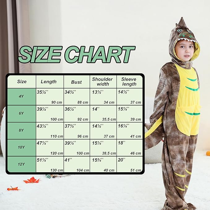 MICHLEY Adorable Animals Cosplay Costume for Kids 3-12Years Soft Breathable & Skin Friendly Halloween Birthday Party